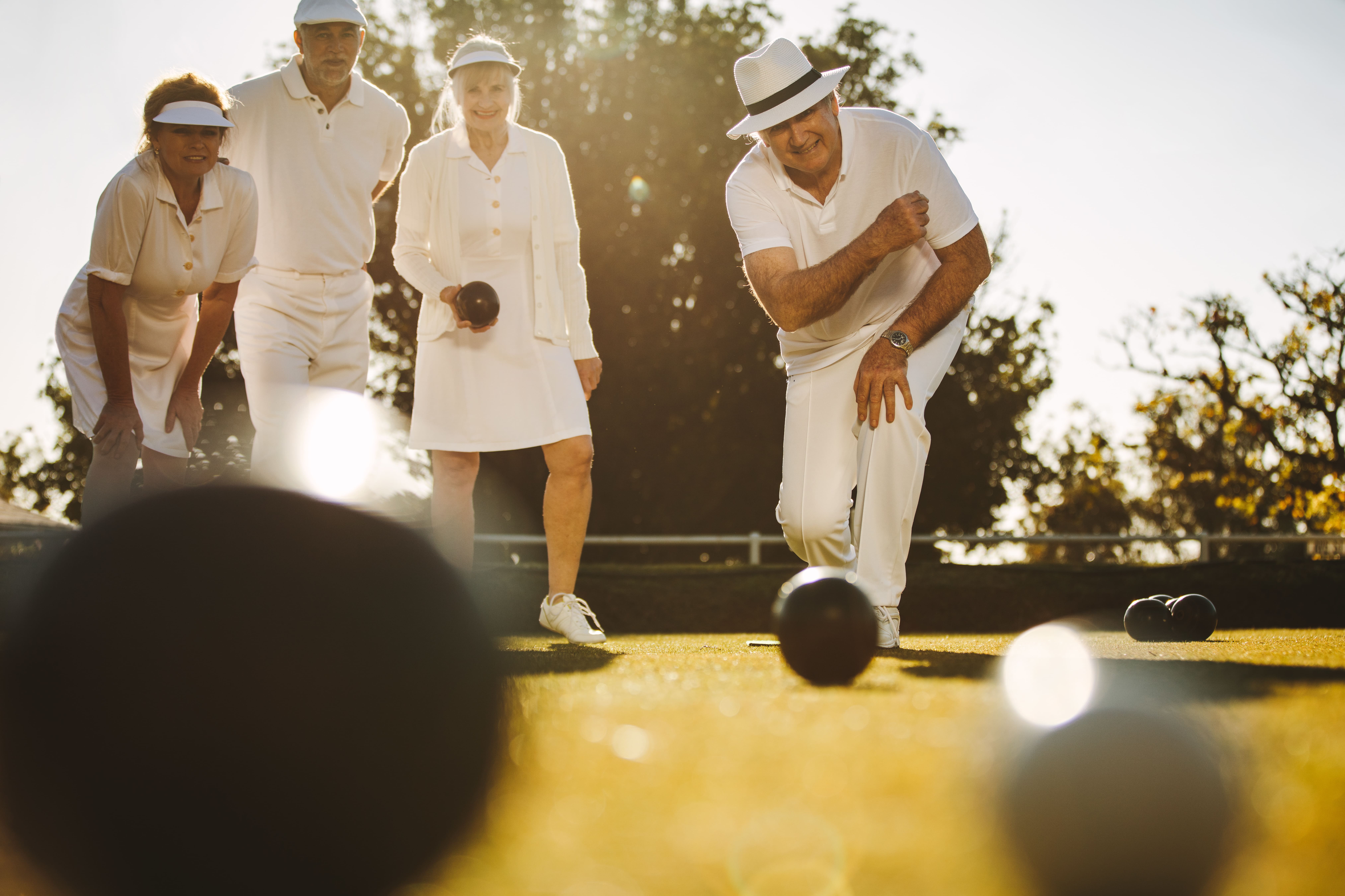 What can I do to ease my lower back pain when playing bowls or tenpin bowling?