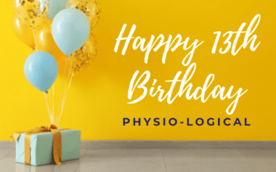 Happy Birthday 13 Years in Business – The Physio-logical Story