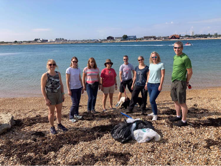 Beach Clean – Hayling Island, September 2021