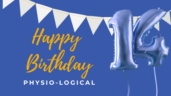 Our Business Birthday! 14 Years of Physio-logical – Our Story